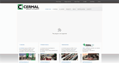 Desktop Screenshot of cermal.it